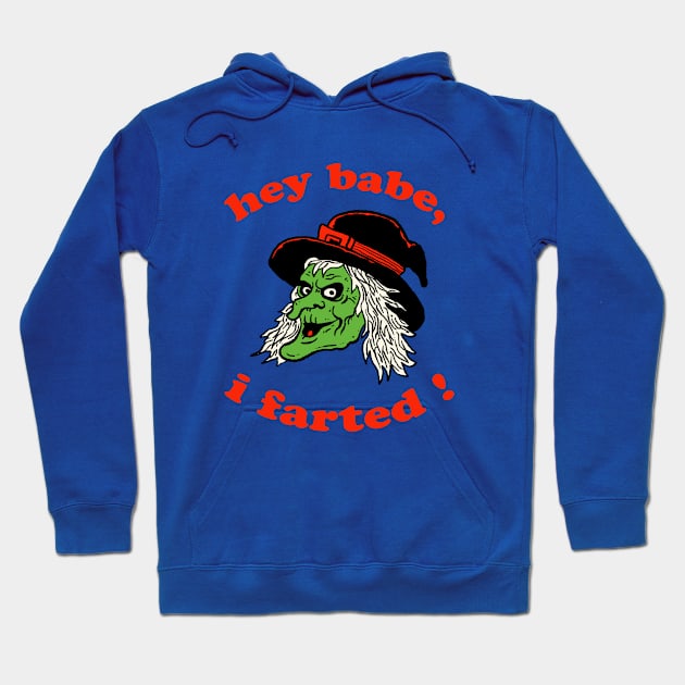 Hey Babe, I Farted ! Hoodie by Oiyo